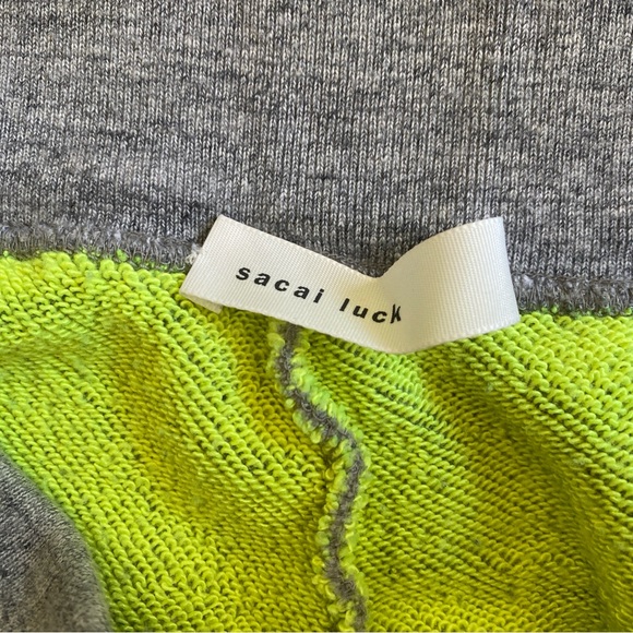 Sacai Luck Gray Sweatpants - Fits Like Small - Made in Japan - Picture 7 of 7